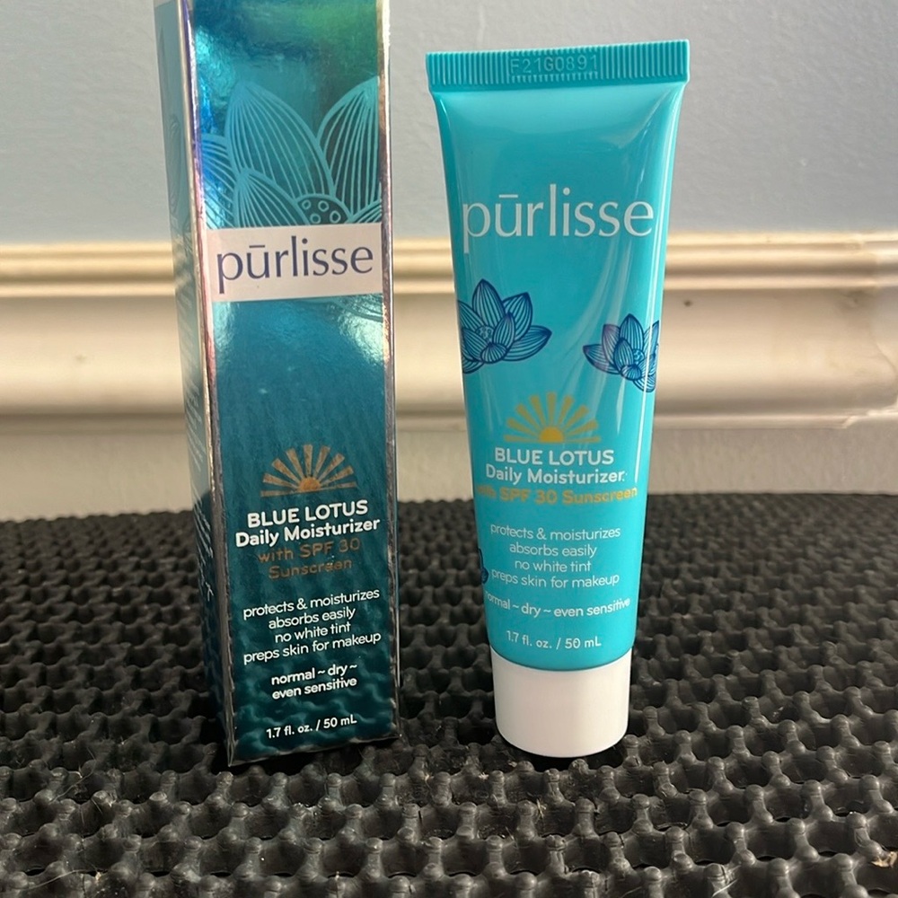 NEW Purlisse Blue Lotus Daily Moisturizer w/SPF30 Sunscreen